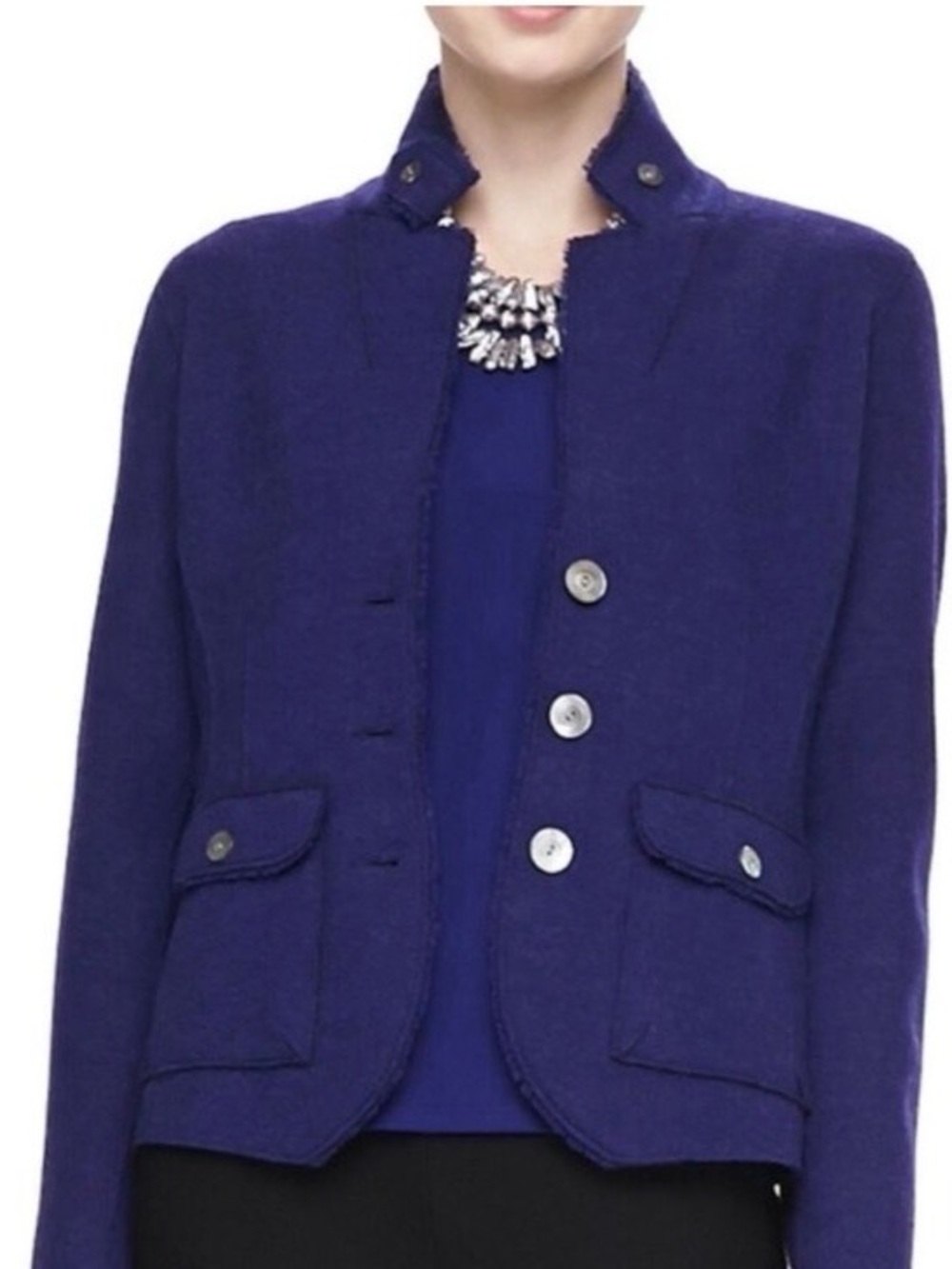 Eileen Fisher Merino Wool Blazer